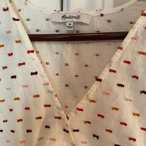 Madewell top, size medium